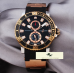 HK882 ULYSSE NARDİN MAXİ MARİN CHRONOMETER 200M SİYAH KADRAN